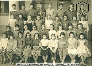ORAN - Saint Eugene-Roselyne Molines 1957 CM2